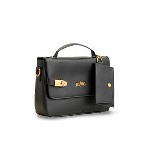 กระเป๋าสะพายผู้หญิง P36142ทางการสีดำ - Product Image 2