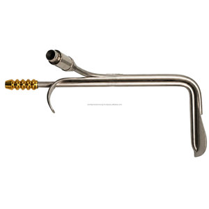 เครื่องมือยกคอ Talei Necklift Retractor Benetrator 2 แบบแมนนวล คลาส 1 สแตนเลสสตีล พร้อมไฟเบอร์ออปติก ท่อดูด และท่อส่งแสง สำหรับการยกคอแบบ Deep Plane - Product Image 6