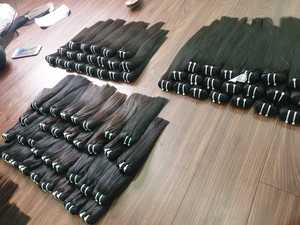 End Years Sale ]Super Double Remy Human Hair Extensions From Vietnam Factory Wholesale <strong>Cheap</strong> Price Raw Hair <strong>Bundle</strong> Wig - Product Image 5