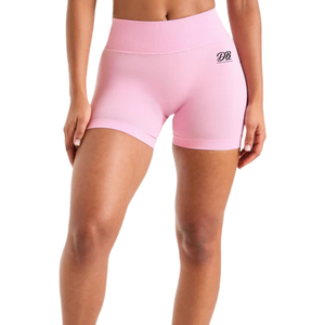 Shorts Deportivos para Mujer, Sin Costuras, Cintura Alta, Elásticos, para Yoga, Gimnasio, Ejercicio, Running, Ropa Deportiva, Transpirables y Flexibles - Product Image 1
