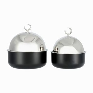 High End Quality Stainless Steel Casserole Pot With Lid Round 24cm Durable For All Stoves Minimalist Design - Product Image 3
