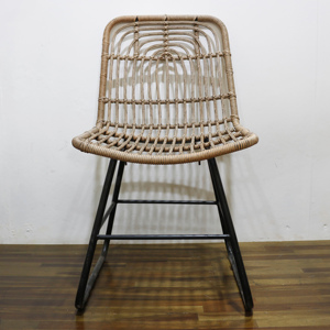 Modern Style Aluminum Frame PE Rattan Durable <b>Stackable</b> Outdoor <b>Dining</b> <b>Chair</b> for Living Room Hotel Restaurant Kitchen Villa - Product Image 2