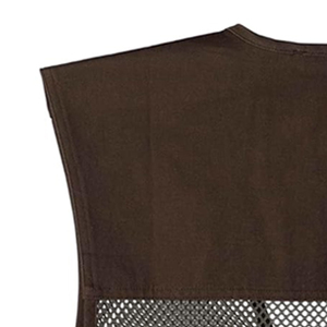 Gilet de chasse sans manches en sergé de haute qualité, très demandé, pour hommes - Respirant et confortable, pour adultes, personnalisable - Product Image 5
