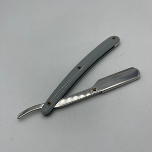 Stainless Steel <b>Single</b> <b>Blade</b> Disposable <b>Razor</b> with Plastic Handle for Male Barber Shop Beard Grooming - Product Image 3