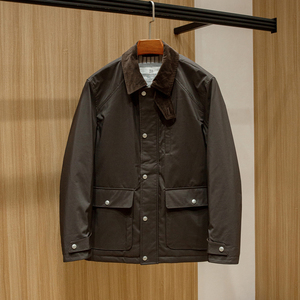 ผ้าฟลีซเนื้อผ้าวอร์สเตดแบบกำหนดเอง เป็นมิตรกับสิ่งแวดล้อม ปราศจากฟลูออรีน สำหรับฤดูใบไม้ร่วงและฤดูหนาว เสื้อฮู้ดลำลองผู้ชายแบบซิปหน้า ขายส่ง - Product Image 5