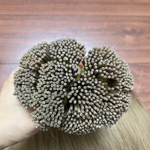 Extensions de cheveux naturels ondulés en kératine à pointes I, prix de gros, cheveux vierges, couleurs piano, 100% cheveux humains vietnamiens - Product Image 6