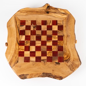 Jeu d'échecs en bois écologique et durable, nouveau design, pour intérieur et extérieur, boîte d'échecs, horloges d'échecs, pliable, taille et logo personnalisables - Product Image 6