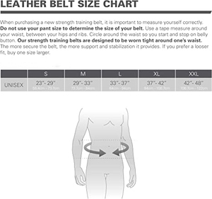 Vibe Sewn Leather <b>Weight</b> Lifting <b>Belt</b> Adjustable Waist Support for Strength <b>Training</b> Unisex Buckle Closure Athletes Fitness - Product Image 6