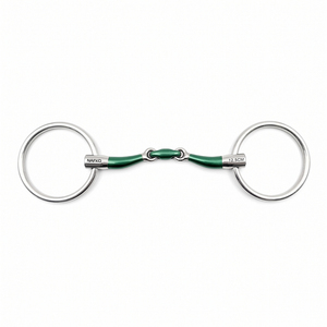 Bridon articulé en acier inoxydable à anneaux lâches pour l'équitation, équipement équestre pour l'entraînement des chevaux, produits sportifs - Product Image 1