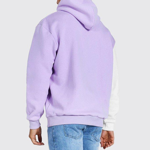 Sudadera con Capucha para Hombre, Doble Color Sólido, Cálida para Invierno, Manga Larga, Personalizable, Venta al Por Mayor, OEM - Product Image 2