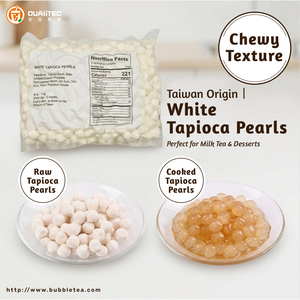 White tapioca pearls Made In Taiwan For Dessert Topping <b>Boba</b> Pearls Iced Tea Chewy <b>Boba</b> Versatile Topping For Cold Beverages - Product Image 3