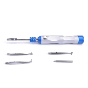 Set de Extracción de Coronas Dentales Automático Turco de Azicon, Acero Inoxidable de Grado Quirúrgico, Sistema Ajustable para Remover Puentes - Product Image 2