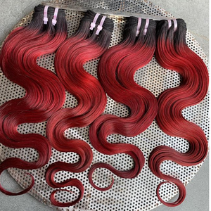 Paquetes de cabello ondulado del cuerpo humano virgen 100%, grado Remy, trama única, cobertura de oreja a oreja directa desde Vietnam - Product Image 6