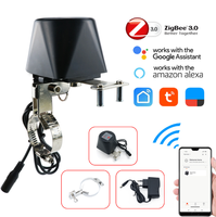 Pengontrol Katup Air dan Gas ZigBee Rumah Pintar, Kontrol Suara Nirkabel, Timer Universal, Manipulator Katup WiFi