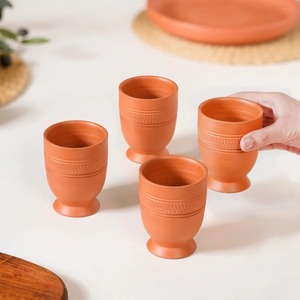 Vaso Kulhad Rústico de Terracota, Hecho a Mano, Apto para Lavavajillas, Taza Tradicional para Bebidas, Té, Café, para el Hogar, Fiestas, Hoteles - Product Image 1