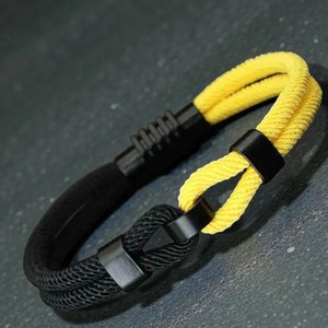 Pulsera de Cuerda Hecha a Mano |   Pulsera Ajustable Unisex |   Joyería Minimalista - Product Image 1