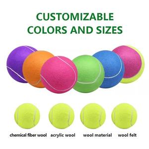 Tennis <b>Ball</b> Yellow Felt Durable for Entertainment Practice - Product Image 4