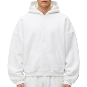เสื้อฮู้ดซิปผู้ชายจากโรงงาน รับผลิตแบรนด์ส่วนตัว ขายส่ง - Product Image 1