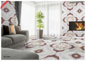 Carreaux de porcelaine de luxe élégants 60x120cm 600x1200mm 24x48 finition brillante grand format, parfaits pour les applications résidentielles et commerciales - Product Image 2