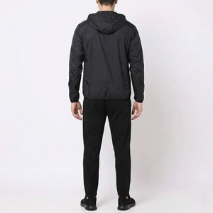 New Mens Neon Stripe Hooded Windbreaker <b>Jacket</b> <b>Lightweight</b> Urban <b>Running</b> Sportswear Coat Stylish Zip Up Street Fashion - Product Image 2
