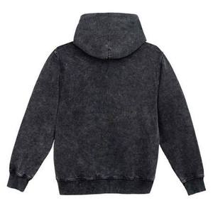 Sweat à capuche doublé vintage streetwear délavé à l'acide, coupe classique, automne-hiver, en molleton épais de qualité supérieure 100% coton pour homme ODM - Product Image 2