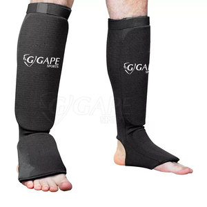 Factory Direct Elasticated Shin Insteps Compression Wear Football Game Professional Protection Lightweight Durable Non-Slip - Product Image 1