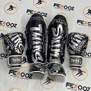 Produits et équipements de protection de qualité supérieure pour la musculation et l'entraînement, tendance du moment, couleur jaune, gants de boxe et protège-tibias Twins OEM - Product Image 6