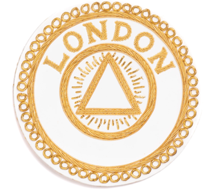 Insignias de Tela Bordadas a Mano de Lujo Personalizadas de Alta Calidad, Servicio OEM, Insignias Masónicas con Efecto 3D en Relieve, Resistentes al Agua - Product Image 3