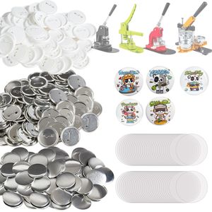 Set di 500 Componenti per Badge Personalizzati da 2,25 Pollici (58mm) con Chiusura a Perno, in Latta, Include Pulitore per Bottoni in Plastica/Metallo - Product Image 3
