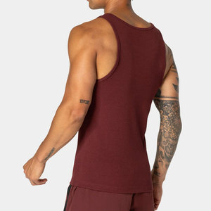 Camiseta sin Mangas para Hombre, 100% Algodón, Deportiva, Transpirable, Holgada, Elástica, Ajuste Veraniego, OEM, Nueva Llegada, Moda, Tendencia, Oferta - Product Image 6