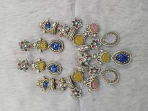 Ensemble de colliers inspiré de Sabya de qualité supérieure, allure luxueuse, convient à toutes les tenues, parfait pour toutes les occasions - Product Image 3