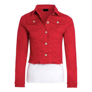 Chaqueta vaquera informal de corte holgado para mujer, estilo urbano, cómoda y a la moda para el día a día - Product Image 6