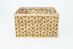 HONEYCOMB <b>Woven</b> <b>Basket</b> Water Hyacinth <b>Basket</b> Home Accessories Bathroom Laundry - Product Image 6