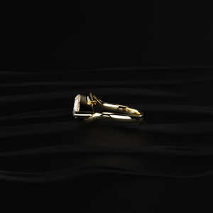 Anillos solitarios de moissanita marquise de 13 mm hechos a mano en plata de ley y platino para inventario de tiendas de joyería boutique - Product Image 5