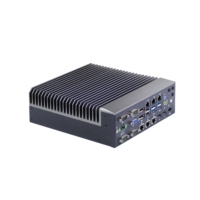 Computadora Industrial Integrada de Fábrica Original, Procesador Intel Core, 6 LAN, 4 Puertos RS232/485, 8 USB, Mini PC Compacta Sin Ventilador