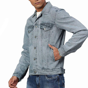 Chaquetas de mezclilla de color sólido, transpirables y de alta calidad para adultos, para uso en invierno, fabricadas por el mejor fabricante, chaqueta de mezclilla para hombre. - Product Image 4