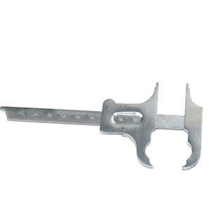 กฎเกณฑ์การวัดทางทันตกรรมจัดฟันสำหรับทันตแพทย์, คาลิเบอร์สแตนเลสสีเงินนิกเกิล, ไมโครมิเตอร์สำหรับการปรับเทียบ - Product Image 6