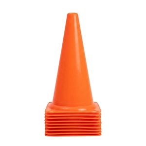 Cônes d'agilité pour l'entraînement des athlètes, cônes pour exercices de vitesse, cônes sportifs en plastique durable, cônes d'entraînement robustes en PE - Product Image 1