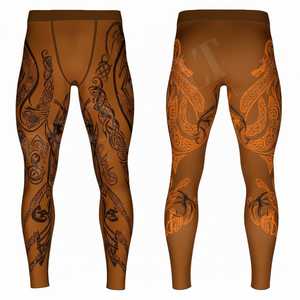 Training Running Causal Sportswear Fitness Yoga Men's Compression Leggings Breathable High Performance Sublimation Logo <b>Pants</b> - Product Image 4