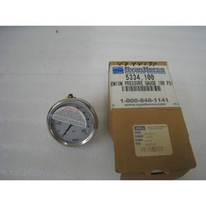 Manomètre Ryan Herco 100 psi 5334.100 233.53 - Équipements et pièces semi-conductrices de renommée mondiale à la fois fiables et durables - Product Image 1