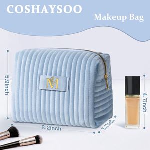 Borse Cosmetiche Personalizzate con Monogramma per Donne, Migliori Amiche, Sorelle - Regali Personalizzati per San Valentino, Compleanno e Ringraziamento - Product Image 3