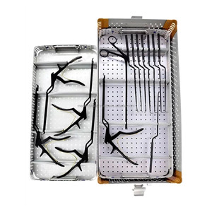 Kit complet d'instruments de chirurgie thoracotomique en acier inoxydable, ensemble chirurgical réutilisable Medivolve MI-601681, le plus vendu en gros - Product Image 2