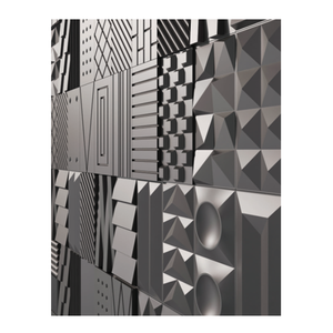 Revêtement mural en panneaux 3D Stonework WPC, moderne, imperméable, ignifuge, écologique, solution complète pour une utilisation intérieure/extérieure - Product Image 2