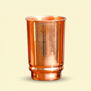 Premium 100% Pure Copper Tumbler Handmade Hammered Finish Water Glass Sustainable Ayurvedic <b>Drinkware</b> For Health & Wellness - Product Image 3