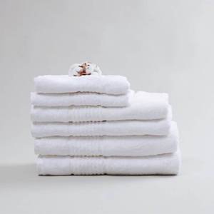 White Color <b>Towel</b> Plain Ultra Soft Skincare Surgical Clinic Medical Grade Hospital Cotton <b>Microfiber</b> Terry Spa <b>Towels</b> Breathable - Product Image 2