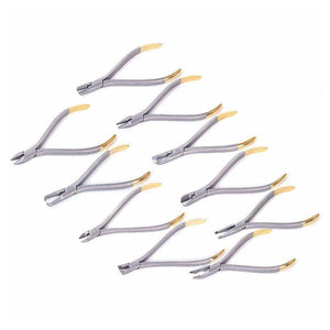 Wholesale Factory Professional Manual Stainless Steel Orthodontic <b>Plier</b> <b>Set</b> with High Quality Reusable Instruments CE Certified - Product Image 1