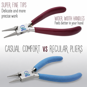 Factory Wholesale 6 Inch <b>Rosary</b> Pliers Round Nose Wire Looping Jewelry Making Pliers Stainless Steel Comfort Grip - Product Image 6