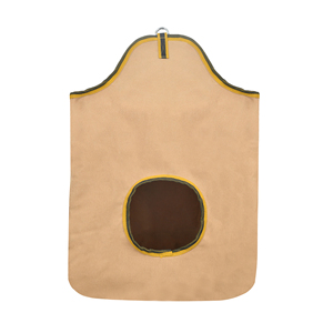 Beige Canvas Horse Hay Bag <b>Slow</b> Feed Durable Hay <b>Feeder</b> Round Opening Stable Feeding Bag Heavy Duty Horse <b>Feeder</b> Bag - Product Image 6