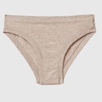 Ensemble 2 pièces de culottes sexy taille haute pour femme, qualité supérieure, respirant, tricoté, ultra-fin, satiné, personnalisable OEM