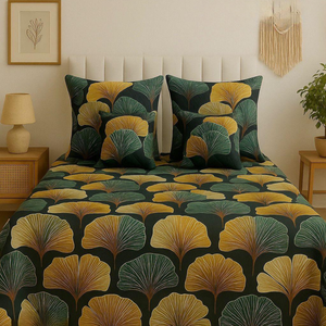 Estilo Moderno que Embellece tu Ropa de Cama Diaria |   Juego de Ropa de Cama de 5 Piezas, Tamaño Grande |   Fundas de Almohada Acolchadas con Cierre, Fundas para Cojines - Product Image 1